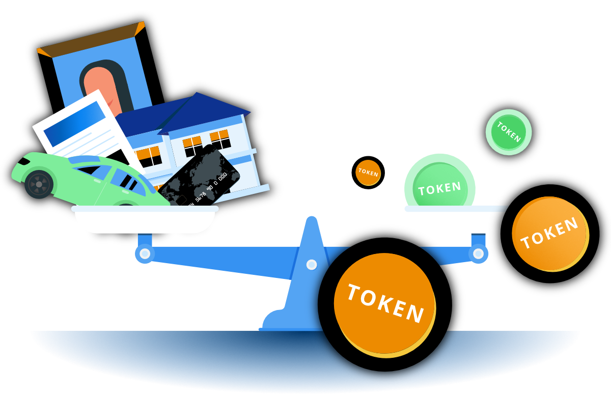 Tokenized assets cover